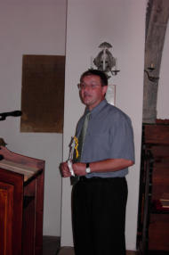 am 20.07.2003 wurde Werner Tischinger der Dirigentenstab bergeben