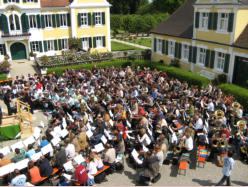 Bezirksposaunentag 2008 im frstlichen Hof