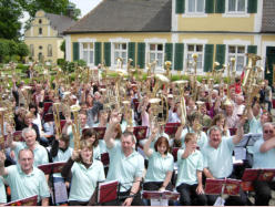 Bezirksposaunentag 2008 im frstlichen Hof
